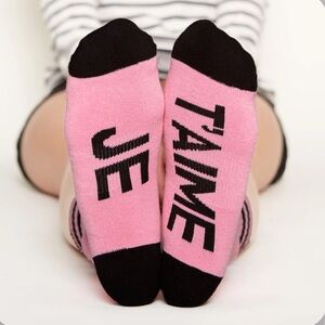 Je T'aime Socks